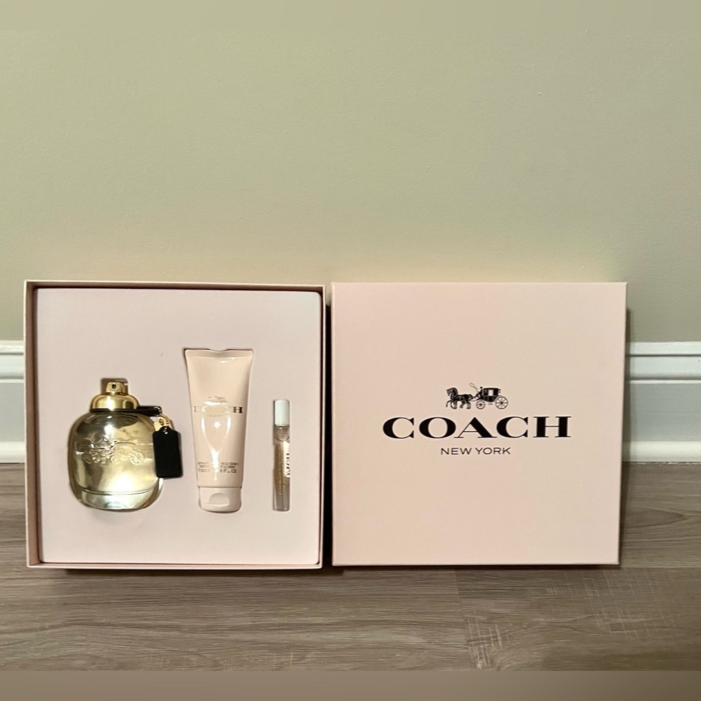Coach New York 3-Piece Fragrance Gift Set for Women – New in Box, Made in France